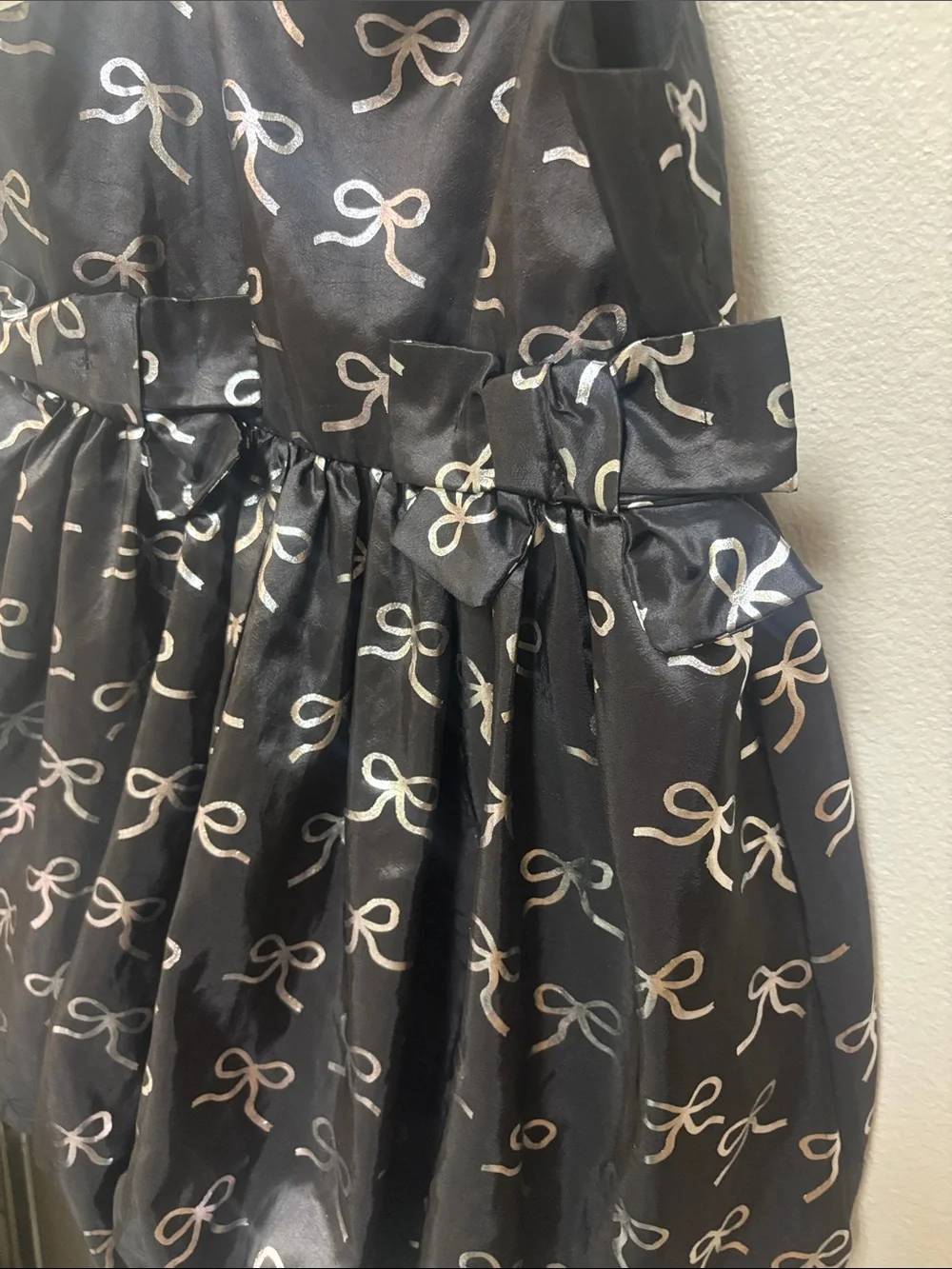 Audrey Camille Bubble Bow Dress